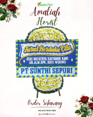 Papan Bunga Duka di Tanjung Marulak Hilir