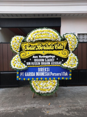 Papan Bunga Duka di Tanjung Marulak Hilir