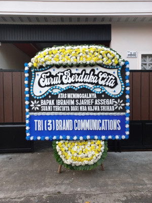 Papan Bunga Duka di Tanjung Marulak Hilir